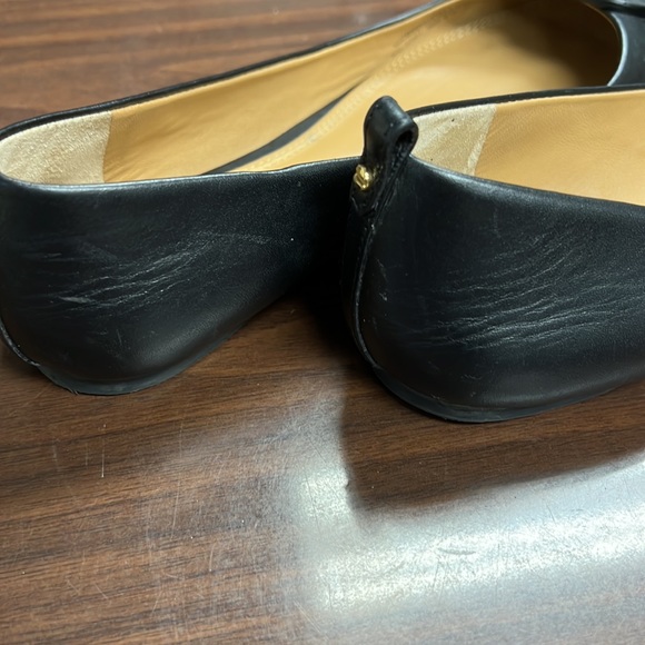 Tory Burch Women's Miller Ballet US 9M Black Flats Made In Brazil - Picture 6 of 8